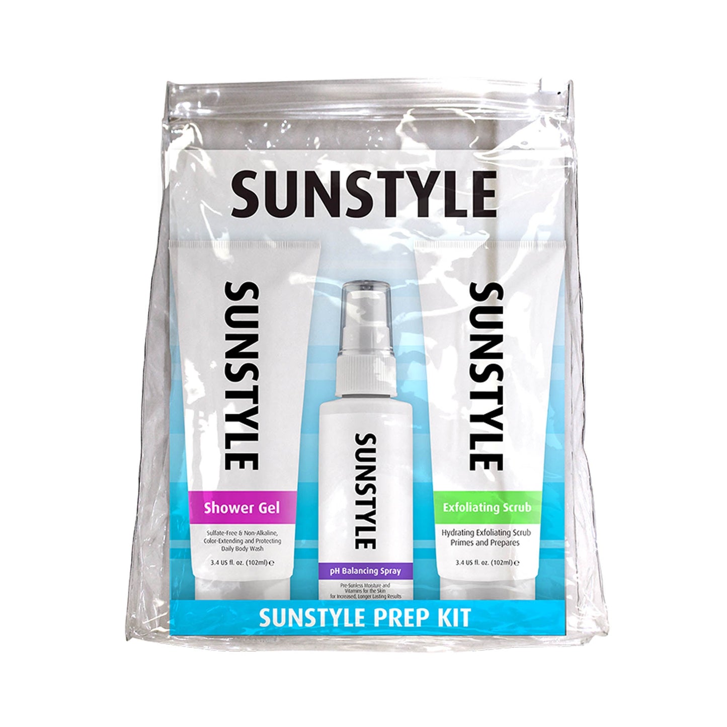 Sunstyle Sunless Prep Kit Spray Tanning Product Sunstyle