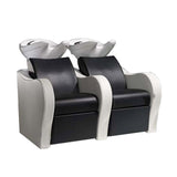 Salon Ambience WU/121 Luxury Double Wash Unit+Legrest Salon Equipment Salon Ambience