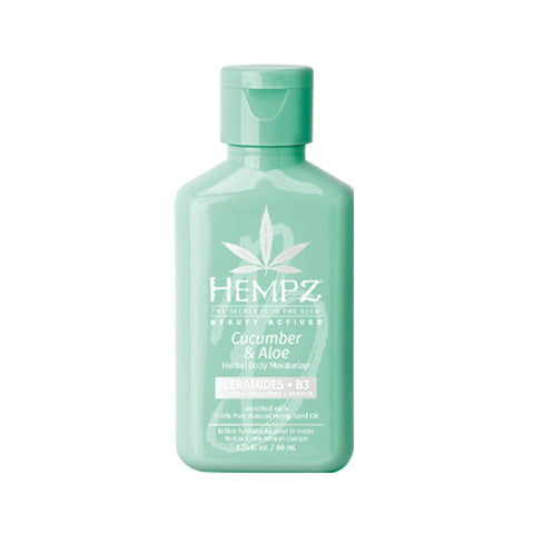 Hempz Cucumber & Aloe + Ceramides + B3 2.25 OZ. (2 Pack) Skin Care Hempz