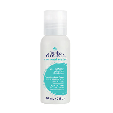 Body Drench Coconut Water Replenishing Lotion 2 OZ. (6 pack) Spray Tanning Product Body Drench
