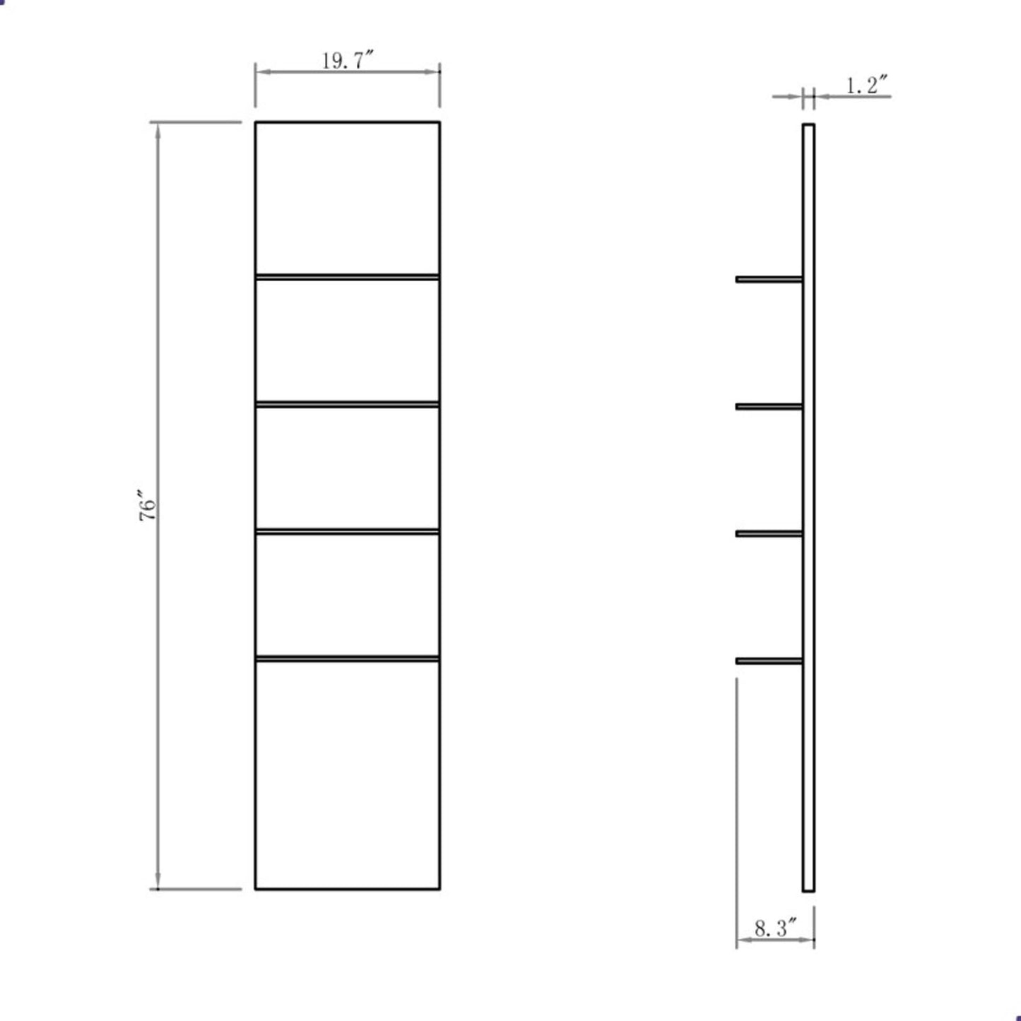 DIR Retail Display Shelf Vina-6801 Salon Equipment Dream In Reality