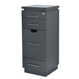 DIR Trolley Cart Romance - Large 5312 Salon Equipment Dream In Reality Black No Top Protector