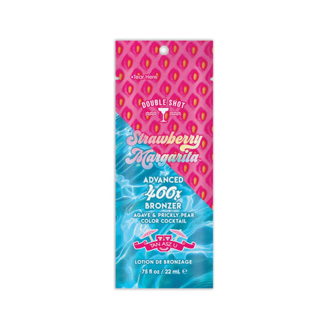 Tan Asz U Doubleshot Strawberry Margarita .75 OZ. (3 Pack) Tanning Lotions Tan Asz U