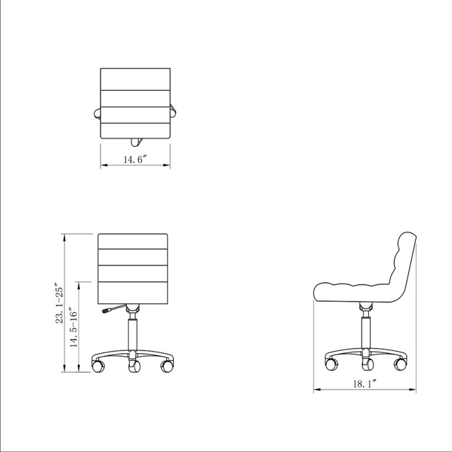 DIR Pedi Stool Jockey-9959 Salon Equipment Dream In Reality