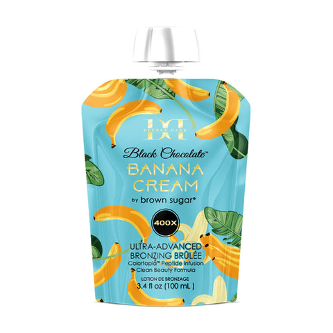 Tan Inc. Double Dark Black Chocolate Banana Cream 3.4 OZ. Tanning Lotions Tan Inc.