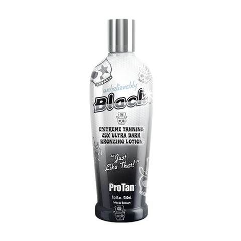 Pro Tan Unbelievably Black 8.5 OZ. Tanning Lotions Pro Tan