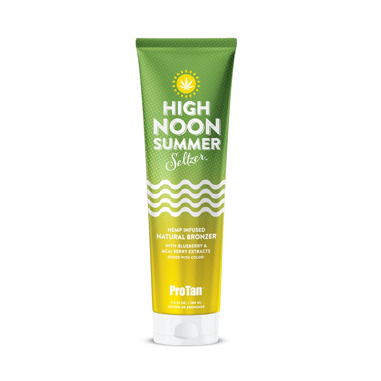 Pro Tan High Noon Summer Seltzer Natural Bronzer 9.5 OZ. Tanning Lotions Pro Tan