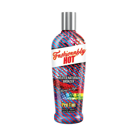Pro Tan Fashionably Hot Heated Natural Bronzer 8.5 OZ. Tanning Lotions Pro Tan
