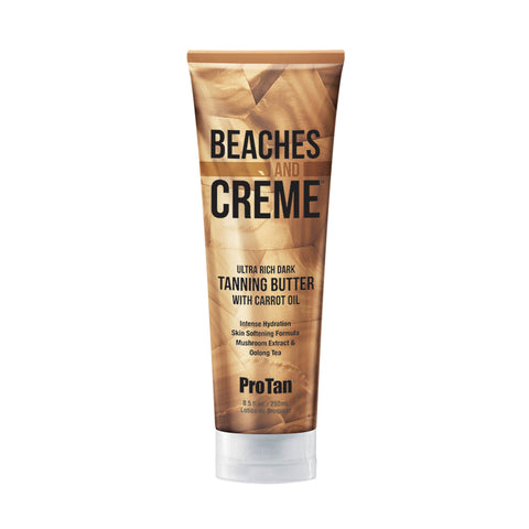 Pro Tan Beaches and Creme Dark Tanning Butter 8.5 OZ. Tanning Lotions Pro Tan