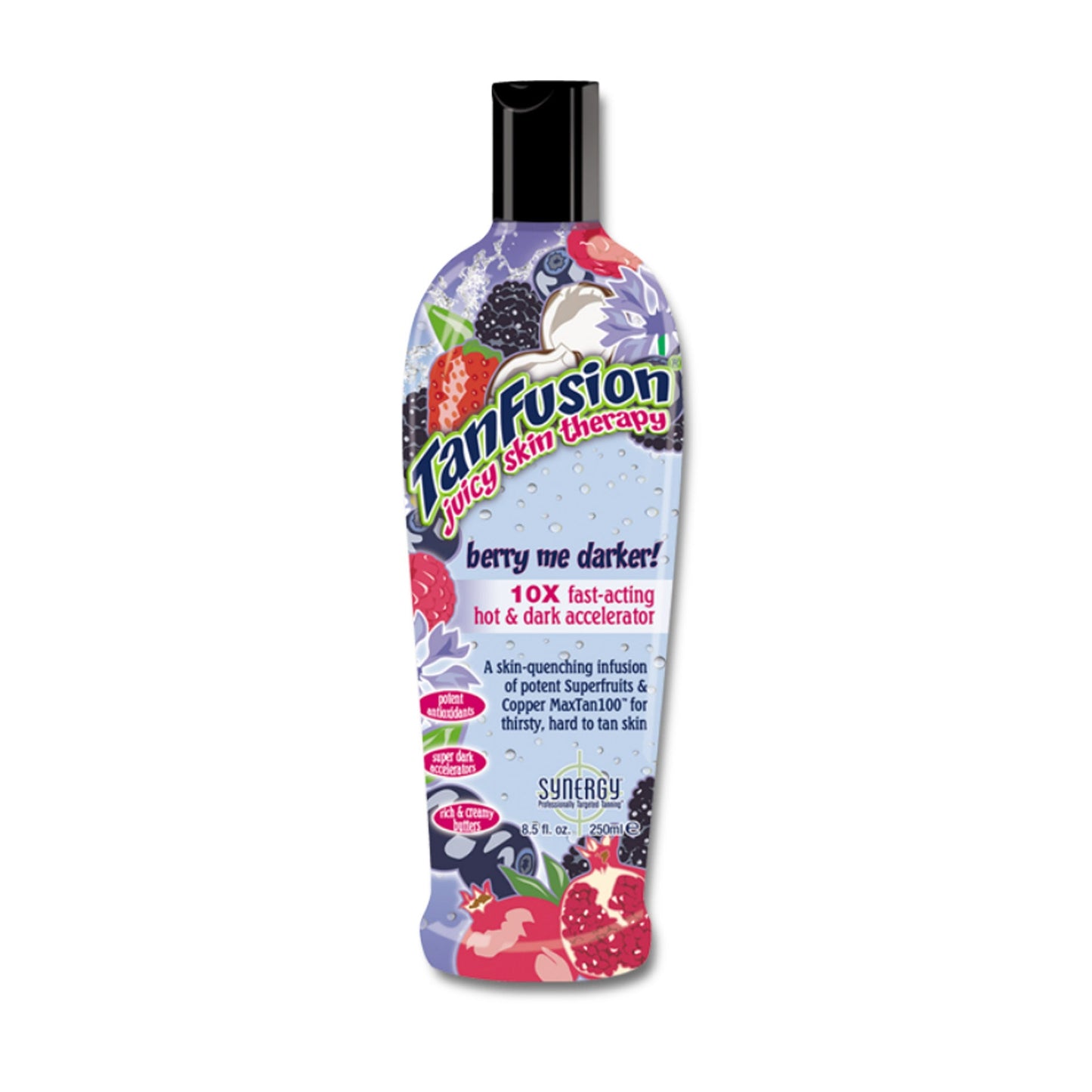 Synergy Tanfusion Berry Me Darker 8.5 OZ. Tanning Lotions Synergy