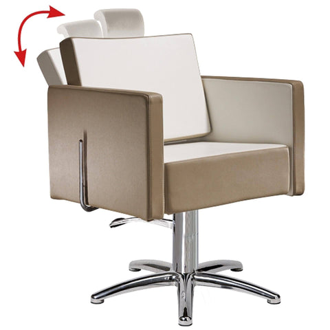 Salon Ambience SH/894 Square Recline Chair w/Headrest Salon Equipment Salon Ambience