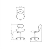 DIR Pedi Stool Esperto-9958 Salon Equipment Dream In Reality