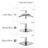Salon Ambience SH/894 Square Recline Chair w/Headrest Salon Equipment Salon Ambience
