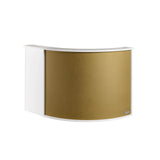 Salon Ambience RD/252 Form Reception Desk w/Storage Cabinet Salon Equipment Salon Ambience