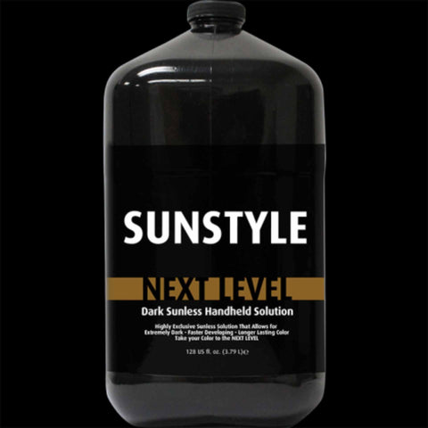 Sunstyle Sunless Next Level Airbrush Solution 128 oz Gallon Jug Spray Tanning Solutions Sunstyle
