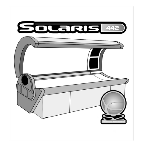 Solaris 442 Series Tanning Bed - Replacement Tanning Lamp Kit