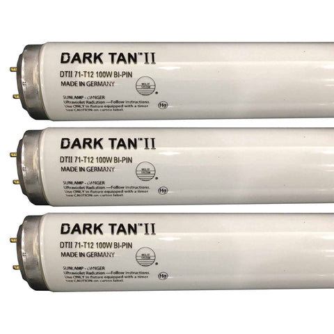 Wolff Dark Tan II F71 Bi-Pin 100w Tanning Lamps Lamps Wolff Tanning Lamps 4 x Wolff Dark Tan II F71 100w (Bi-Pin) Tanning Lamps