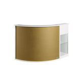Salon Ambience RD/254 Form Reception Desk w/Retail Display Cabinet Salon Equipment Salon Ambience