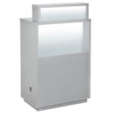 DIR LED Lighting Reception Desk Orsacchiotto-4406 Salon Equipment Dream In Reality Silver