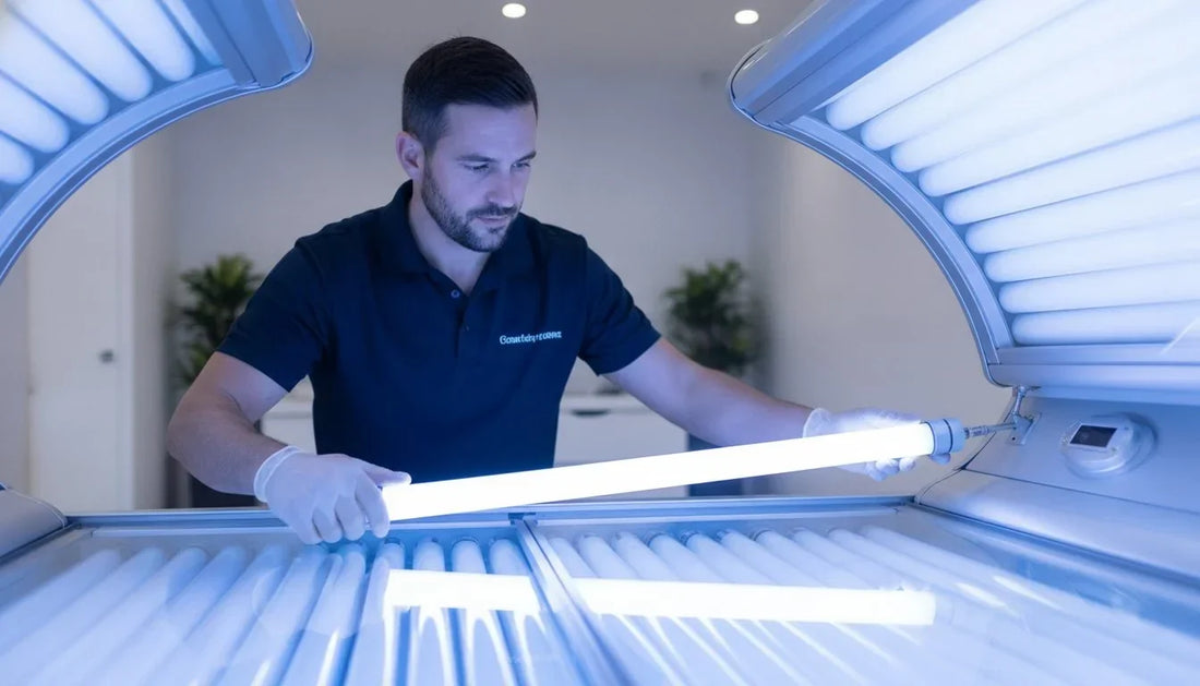 Replacing Tanning Lamps