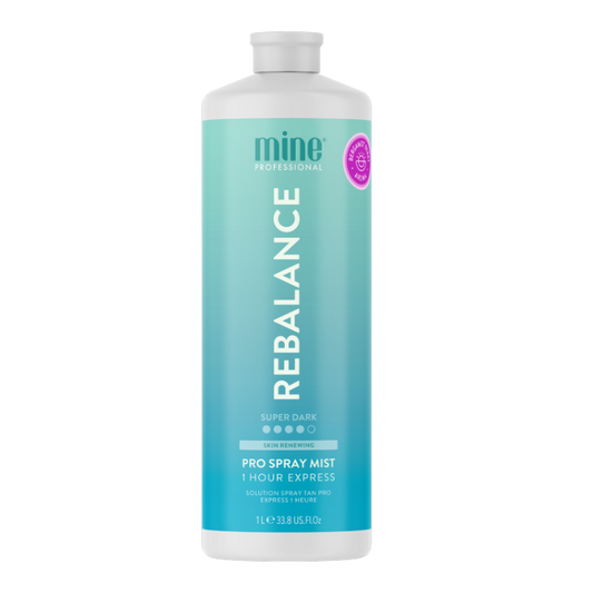 Minetan Rebalance Pro Mist 33.8 oz Spray Tanning Solutions MineTan 