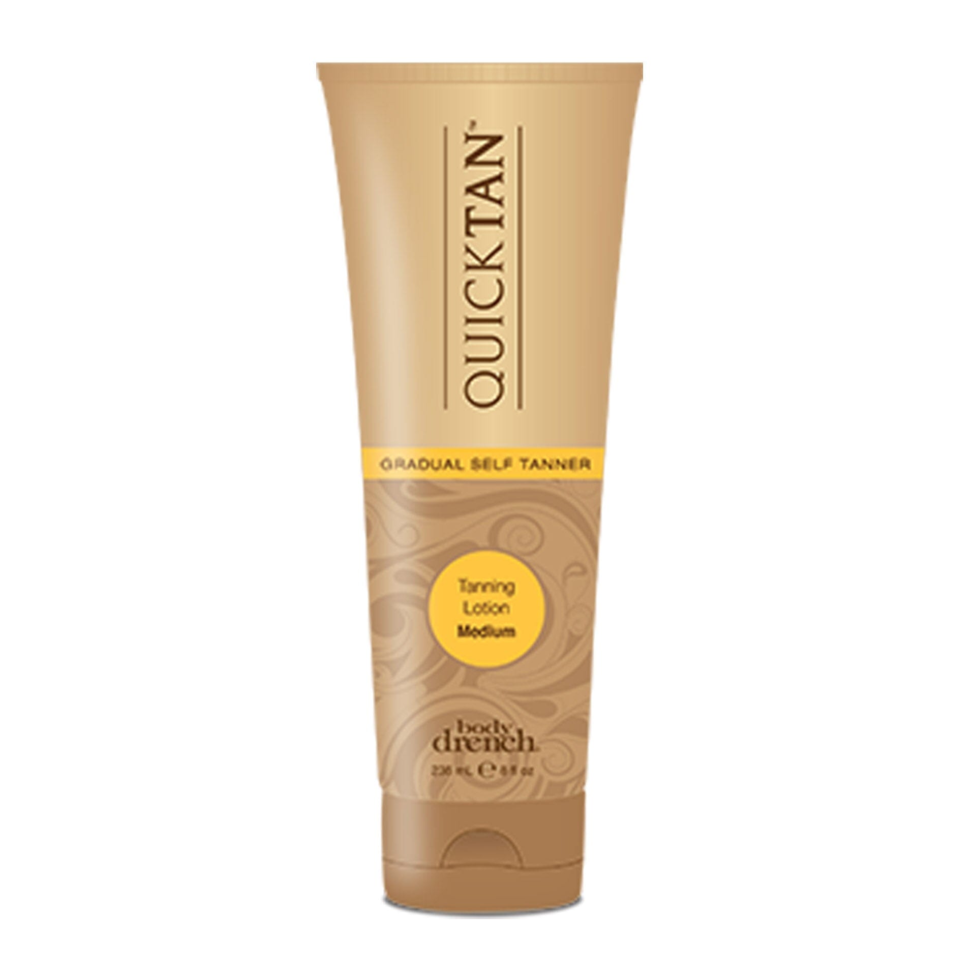 Body Drench Quick Tan Lotion For Medium Skin Tone 8.0 oz Self-Tanning Body Drench 