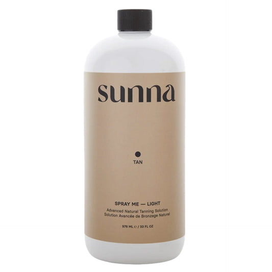 Sunna Tan Light Tanning Solution 33.8 oz. Spray Tanning Solutions Sunna Tan 