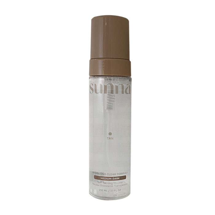 Sunna Clear Express Medium/Dark Tanning Mousse 7.1 oz