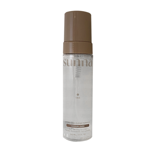 Sunna Clear Express Medium/Dark Tanning Mousse 7.1 oz
