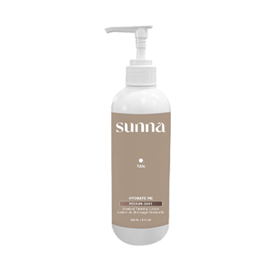 Sunna Tan Gradual Medium/Dark Tanning Lotion 8 oz