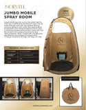 Norvell Jumbo Mobile Spray Room & Fan Bundle
