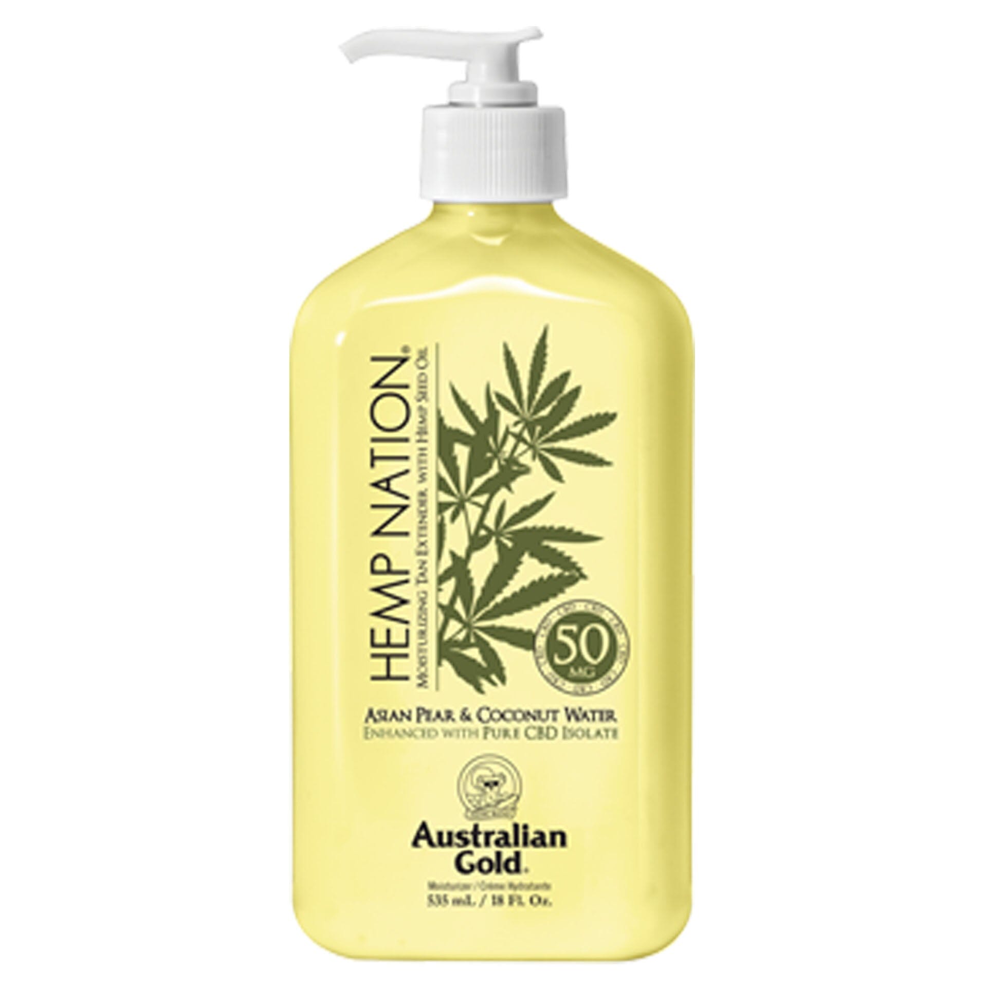 Australian Gold Hemp Nation Moisturizing Tan Extender 18 OZ. Tanning Lotions Australian Gold 