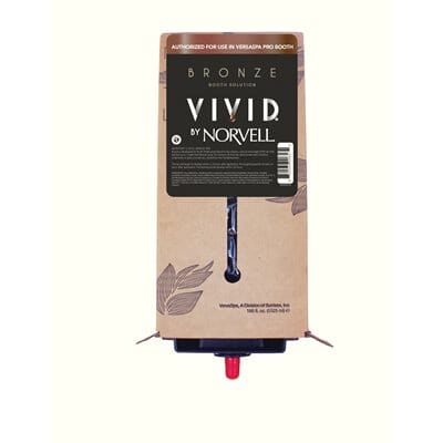 Norvell Vivid Auto Booth Solution 1.4 Gallon (Versaspa Pro) Spray Tanning Booth Solutions Norvell Instant Color Bronze 