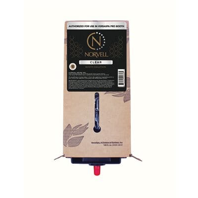 Norvell Vivid Auto Booth Solution 1.4 Gallon (Versaspa Pro) Spray Tanning Booth Solutions Norvell Gradual Color Clear 