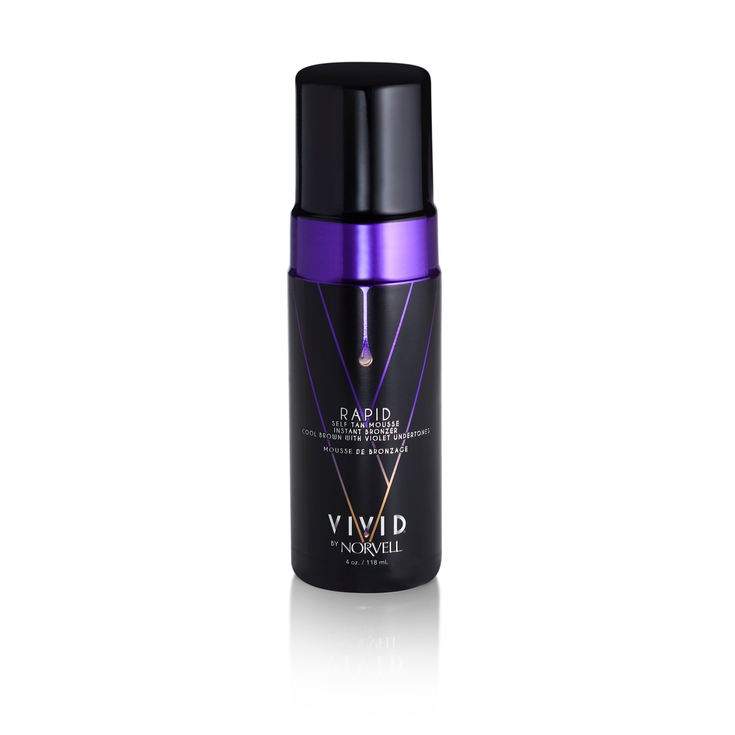 Norvell 1 Hour RAPID Self Tanning Mousse 4 oz