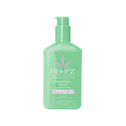 Hempz Cucumber & Aloe Body Serum w/ Ceramides & B3 8.5 oz