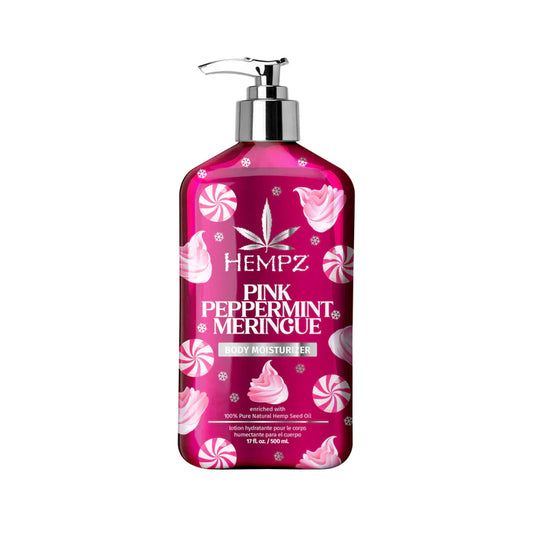 Hempz Pink Peppermint Meringue Body Moisturizer 17 oz