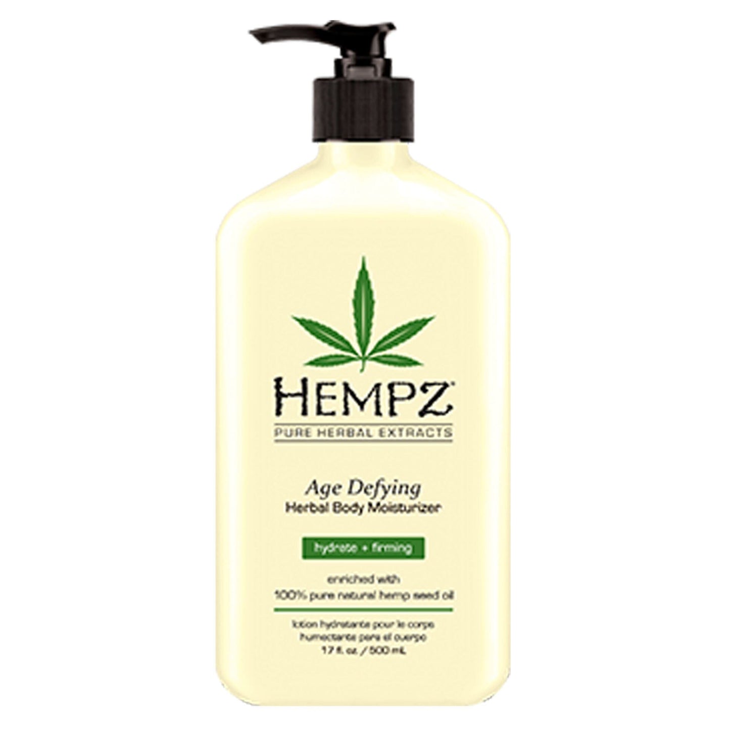 Hempz Age Defying Moisturizer 17 OZ. Skin Care Hempz 