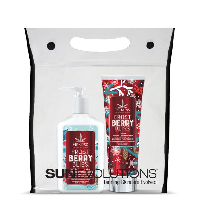 Hempz Frost Berry Bliss Bag Deal Skin Care Hempz 