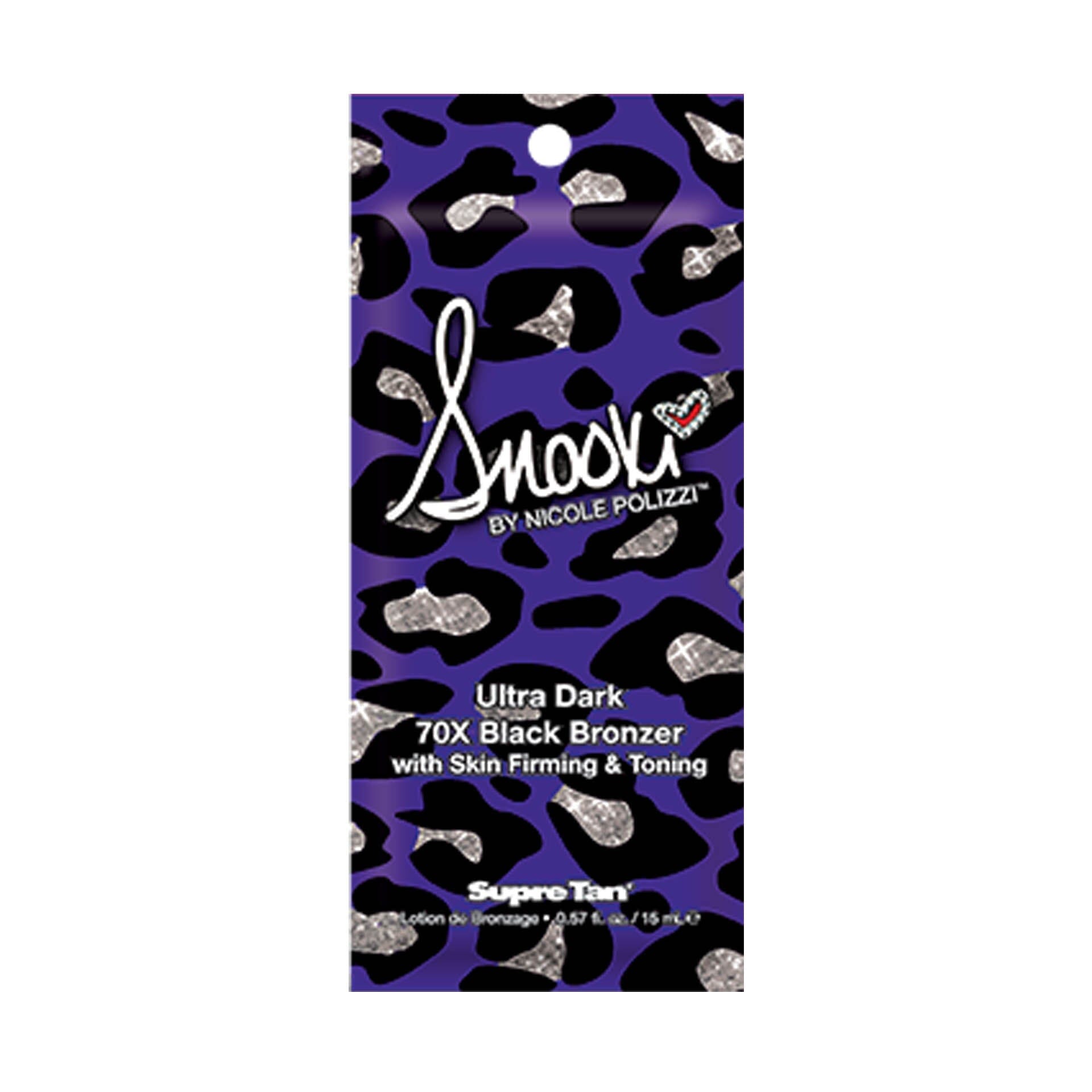 Snooki 70X Black Bronzer packette .57 oz (3 Pack) Tanning Lotions Snooki 
