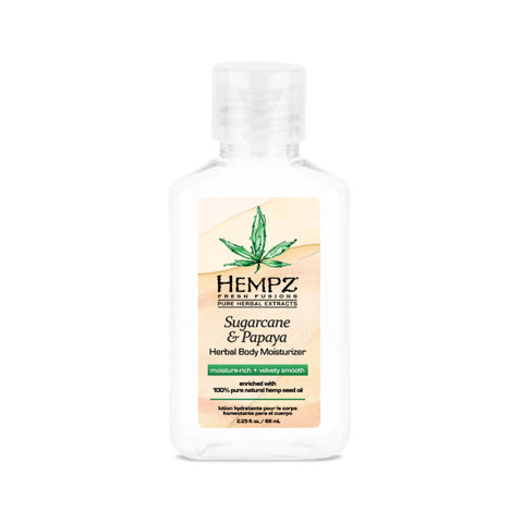 Hempz Sugarcane and Papaya Moisturizer 2.25 oz