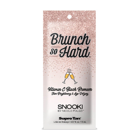 Snooki Brunch So Hard Black Bronzer packette .57 oz