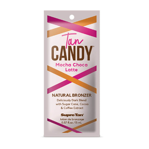 Supre Tan Candy Mocha Choca Latte Dark Bronzer Pkt .57 oz