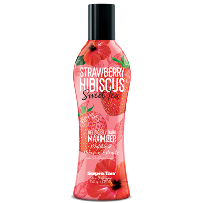 Supre Strawberry Hibiscus Sweet Tea Maximizer 8 OZ. Tanning Lotions Supre 