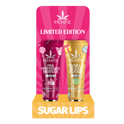 Hempz Sugar Lips Lip Balm Display