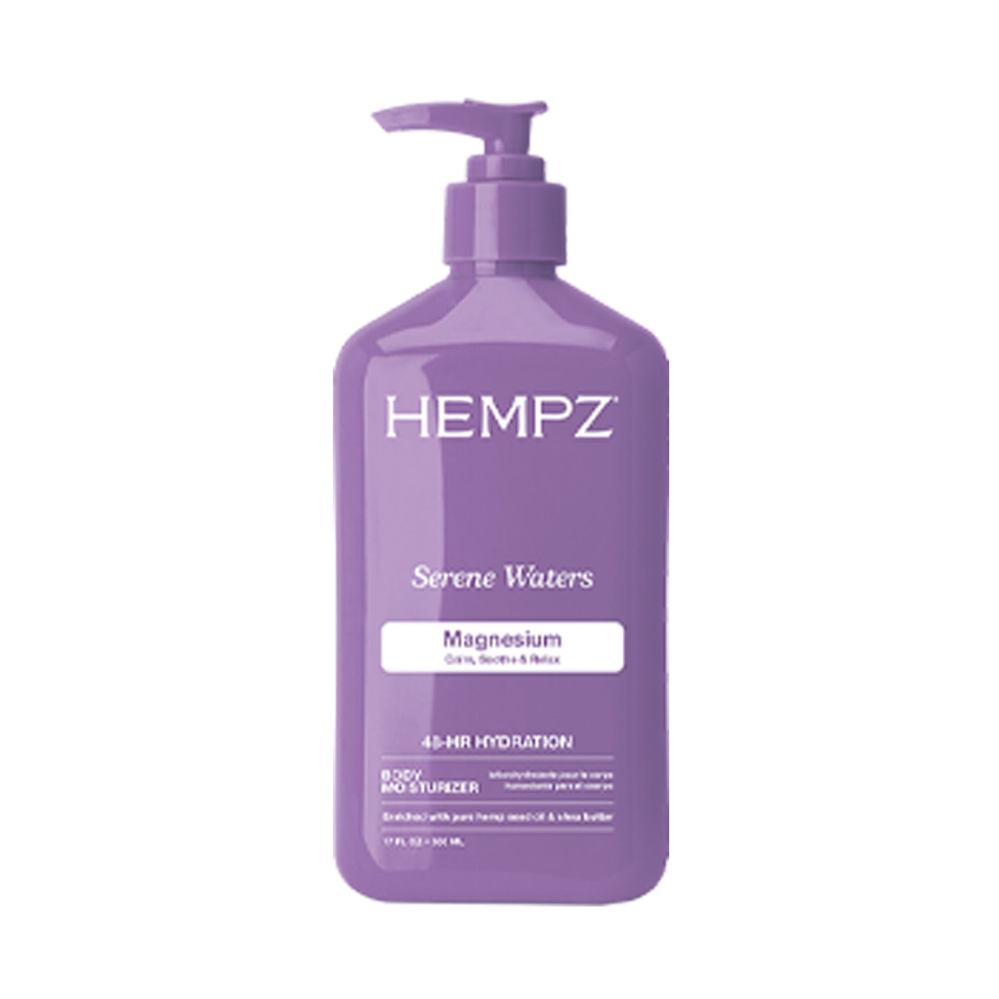 Hempz Serene Waters Body Moisturizer with Magnesium 17 oz