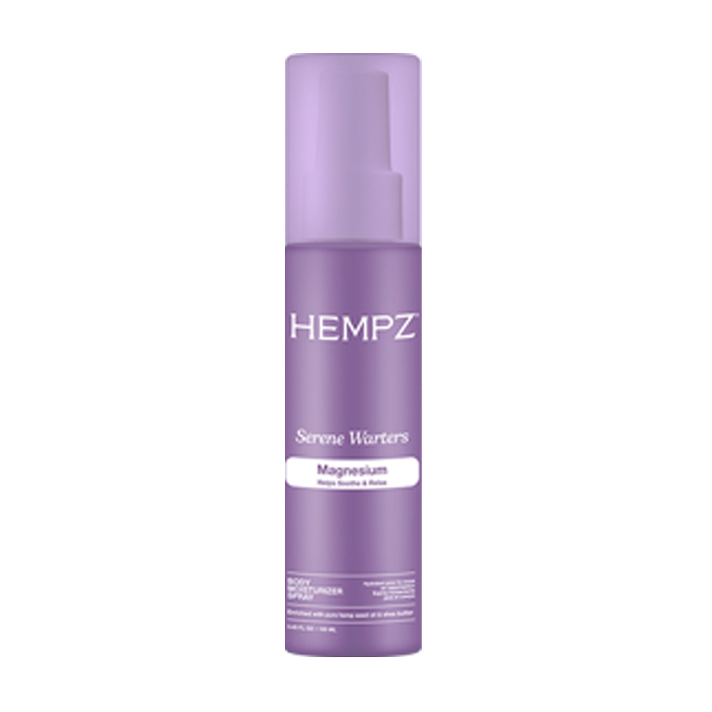 Hempz Hydrating Spray-On Moisturizer Serene Waters 3.4 oz