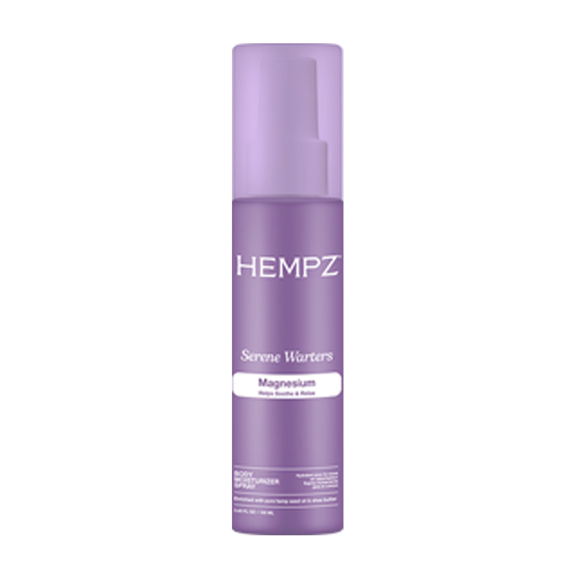 Hempz Hydrating Spray-On Moisturizer Serene Waters 3.4 oz