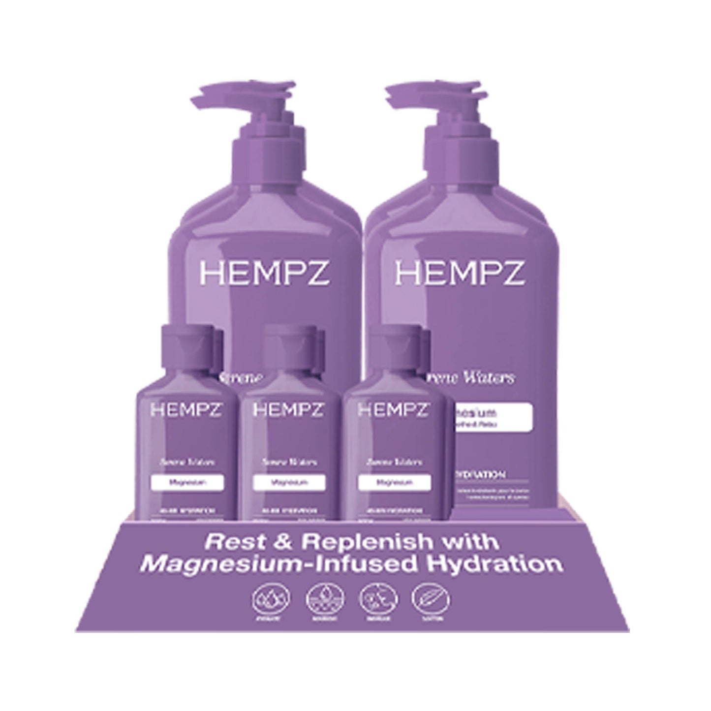 Hempz Serene Waters Display 12 pc