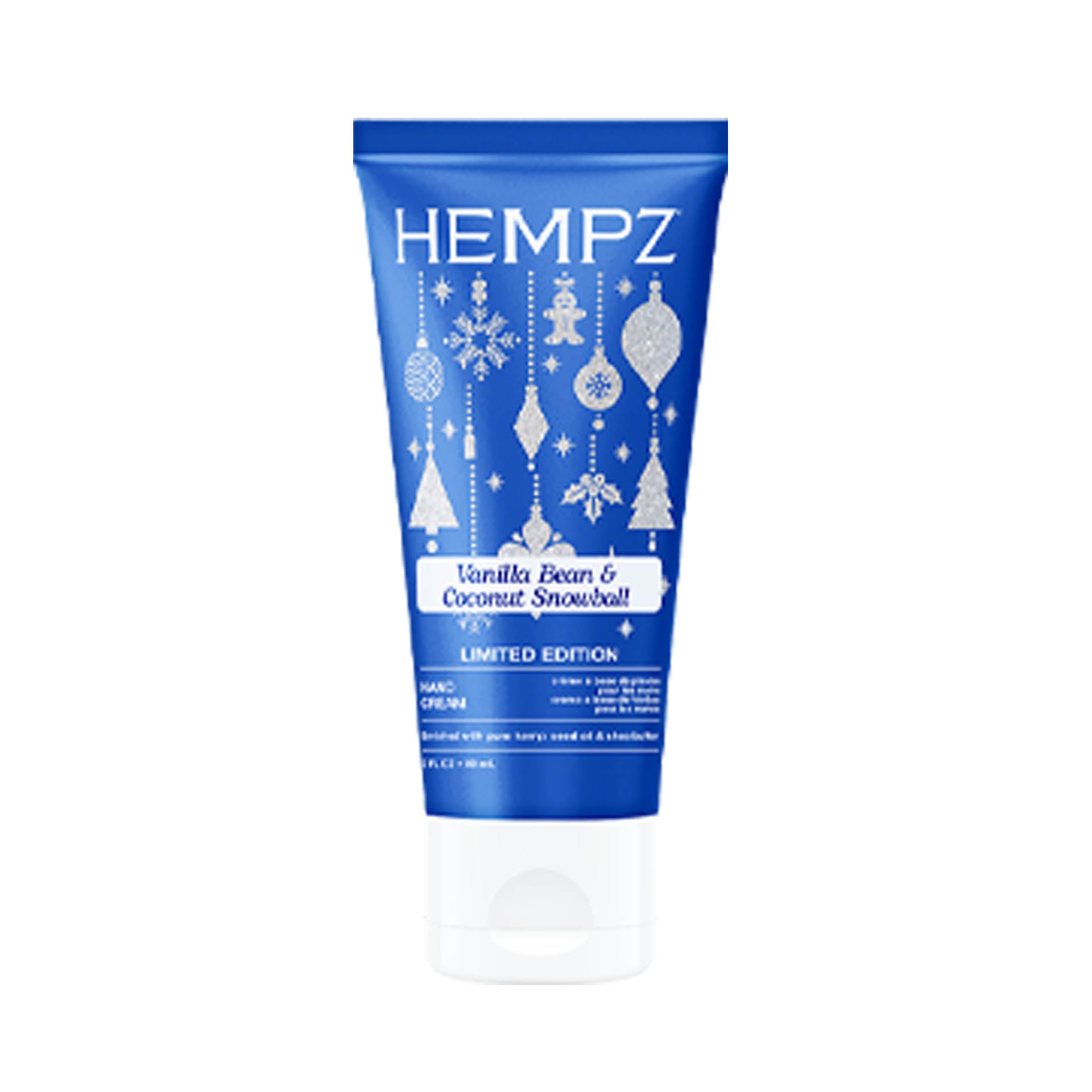 Hempz Vanilla Bean and Coconut Snowball Hand Cream 3 oz